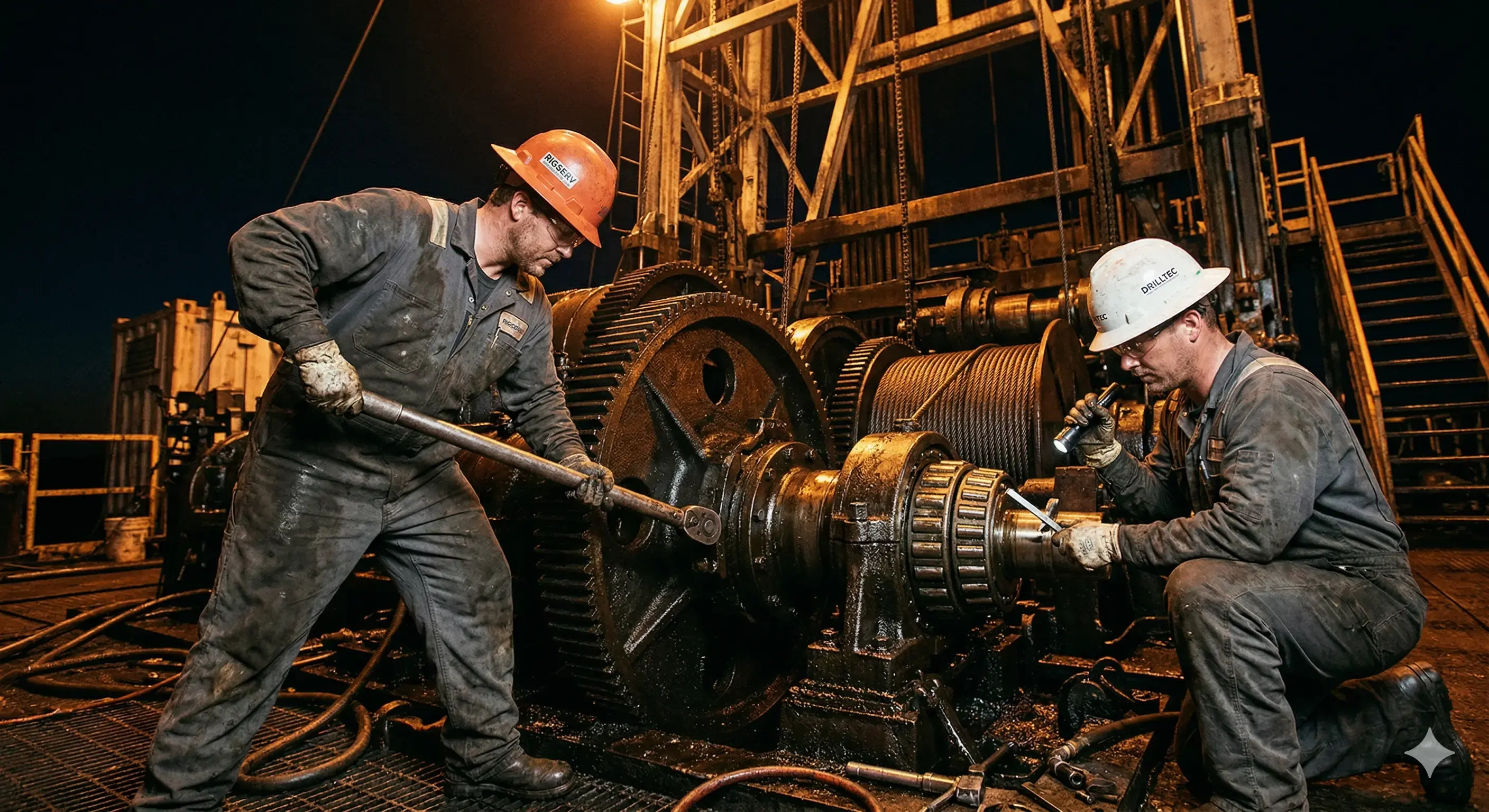 Rig maintenance technicians