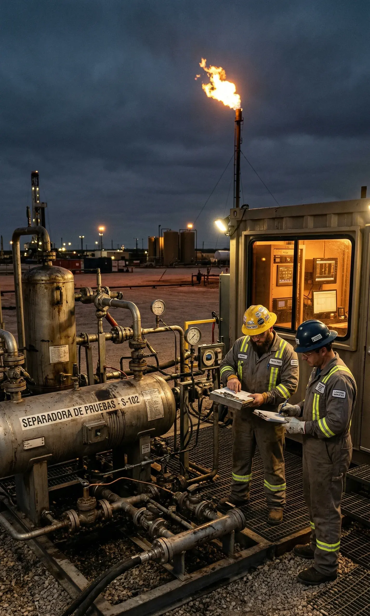 Well testing and commissioning